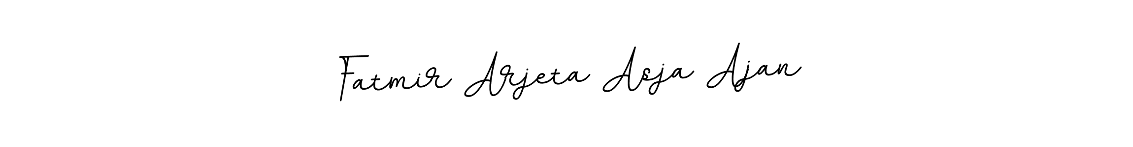 This is the best signature style for the Fatmir Arjeta Asja Ajan name. Also you like these signature font (BallpointsItalic-DORy9). Mix name signature. Fatmir Arjeta Asja Ajan signature style 11 images and pictures png
