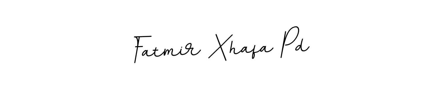 if you are searching for the best signature style for your name Fatmir Xhafa Pd. so please give up your signature search. here we have designed multiple signature styles  using BallpointsItalic-DORy9. Fatmir Xhafa Pd signature style 11 images and pictures png