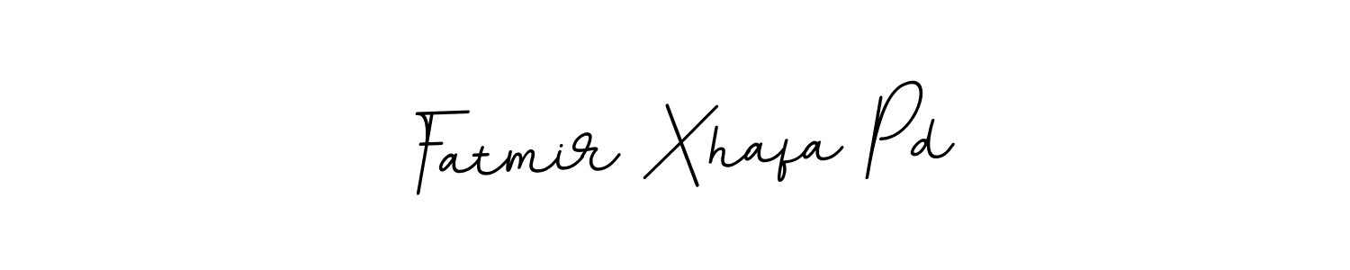 Fatmir Xhafa Pd stylish signature style. Best Handwritten Sign (BallpointsItalic-DORy9) for my name. Handwritten Signature Collection Ideas for my name Fatmir Xhafa Pd. Fatmir Xhafa Pd signature style 11 images and pictures png
