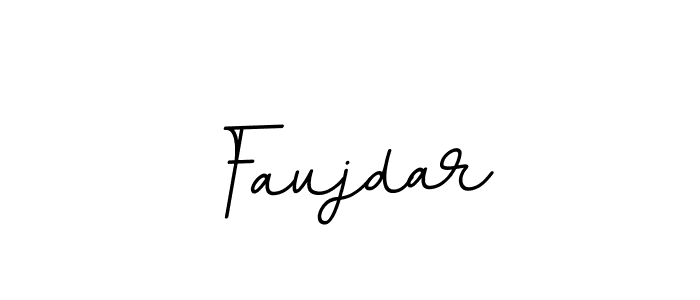 Make a beautiful signature design for name Faujdar. With this signature (BallpointsItalic-DORy9) style, you can create a handwritten signature for free. Faujdar signature style 11 images and pictures png