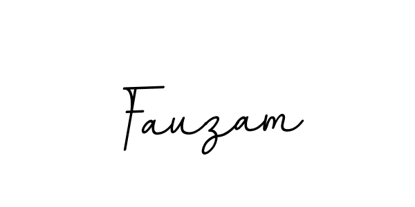 Use a signature maker to create a handwritten signature online. With this signature software, you can design (BallpointsItalic-DORy9) your own signature for name Fauzam. Fauzam signature style 11 images and pictures png