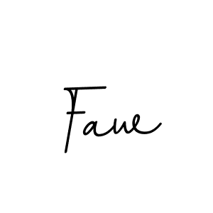 How to make Faw name signature. Use BallpointsItalic-DORy9 style for creating short signs online. This is the latest handwritten sign. Faw signature style 11 images and pictures png