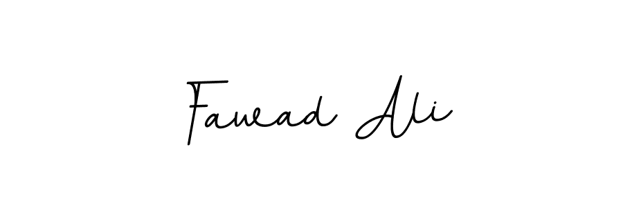 Create a beautiful signature design for name Fawad Ali. With this signature (BallpointsItalic-DORy9) fonts, you can make a handwritten signature for free. Fawad Ali signature style 11 images and pictures png