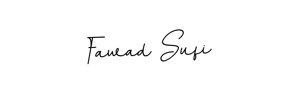 Make a beautiful signature design for name Fawad Sufi. With this signature (BallpointsItalic-DORy9) style, you can create a handwritten signature for free. Fawad Sufi signature style 11 images and pictures png