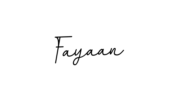 Create a beautiful signature design for name Fayaan. With this signature (BallpointsItalic-DORy9) fonts, you can make a handwritten signature for free. Fayaan signature style 11 images and pictures png