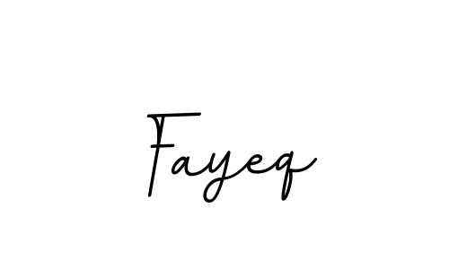 Design your own signature with our free online signature maker. With this signature software, you can create a handwritten (BallpointsItalic-DORy9) signature for name Fayeq. Fayeq signature style 11 images and pictures png