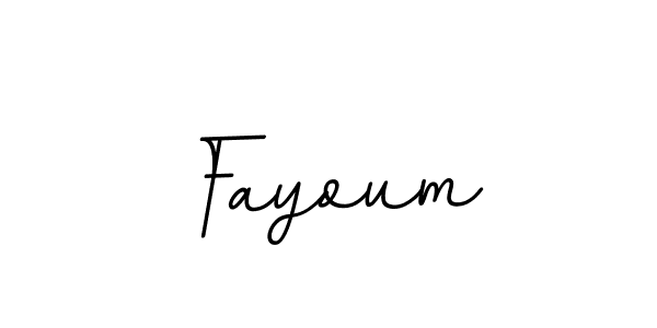 Fayoum stylish signature style. Best Handwritten Sign (BallpointsItalic-DORy9) for my name. Handwritten Signature Collection Ideas for my name Fayoum. Fayoum signature style 11 images and pictures png