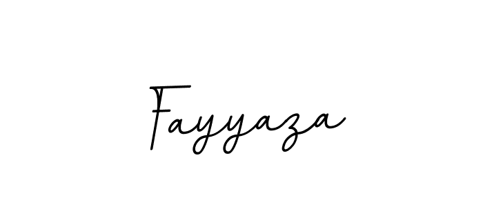 Make a beautiful signature design for name Fayyaza. With this signature (BallpointsItalic-DORy9) style, you can create a handwritten signature for free. Fayyaza signature style 11 images and pictures png