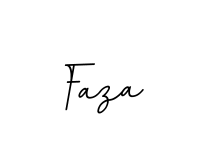 Create a beautiful signature design for name Faza. With this signature (BallpointsItalic-DORy9) fonts, you can make a handwritten signature for free. Faza signature style 11 images and pictures png