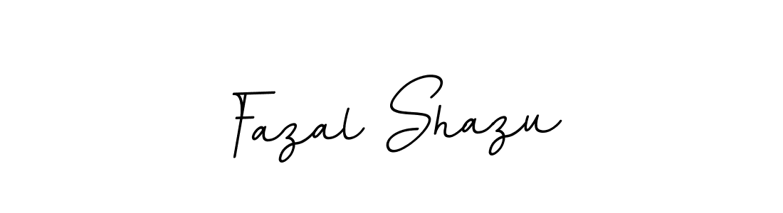 Create a beautiful signature design for name Fazal Shazu. With this signature (BallpointsItalic-DORy9) fonts, you can make a handwritten signature for free. Fazal Shazu signature style 11 images and pictures png