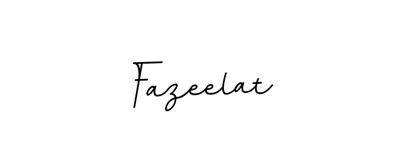 Create a beautiful signature design for name Fazeelat. With this signature (BallpointsItalic-DORy9) fonts, you can make a handwritten signature for free. Fazeelat signature style 11 images and pictures png