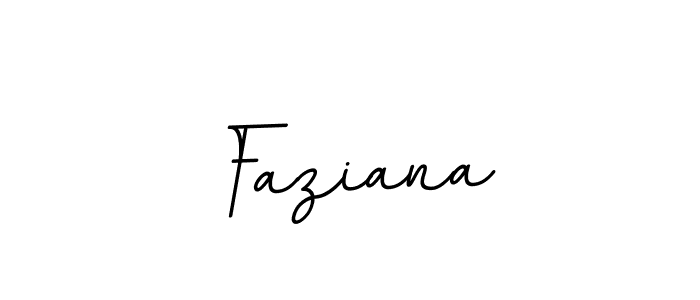 Also we have Faziana name is the best signature style. Create professional handwritten signature collection using BallpointsItalic-DORy9 autograph style. Faziana signature style 11 images and pictures png