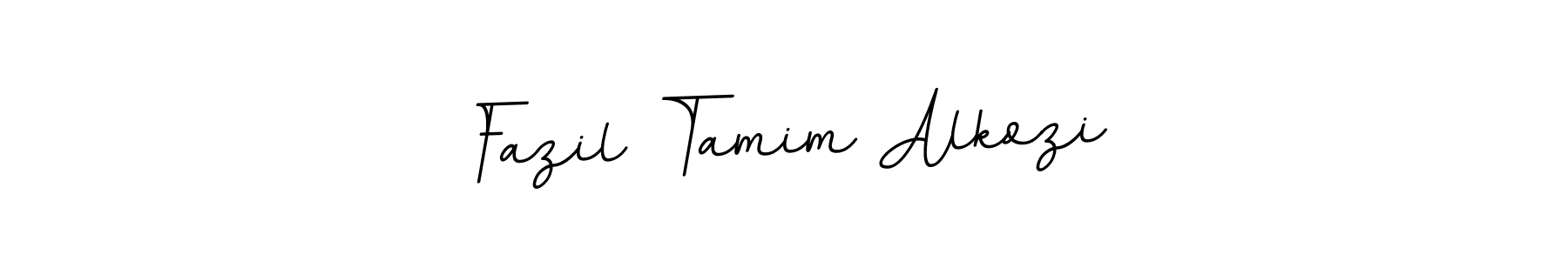 Also we have Fazil Tamim Alkozi name is the best signature style. Create professional handwritten signature collection using BallpointsItalic-DORy9 autograph style. Fazil Tamim Alkozi signature style 11 images and pictures png