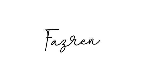 Also we have Fazren name is the best signature style. Create professional handwritten signature collection using BallpointsItalic-DORy9 autograph style. Fazren signature style 11 images and pictures png