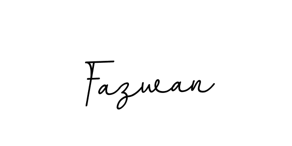 Fazwan stylish signature style. Best Handwritten Sign (BallpointsItalic-DORy9) for my name. Handwritten Signature Collection Ideas for my name Fazwan. Fazwan signature style 11 images and pictures png