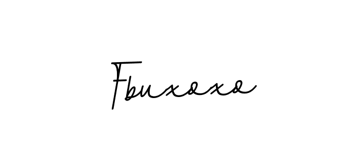 Use a signature maker to create a handwritten signature online. With this signature software, you can design (BallpointsItalic-DORy9) your own signature for name Fbuxoxo. Fbuxoxo signature style 11 images and pictures png