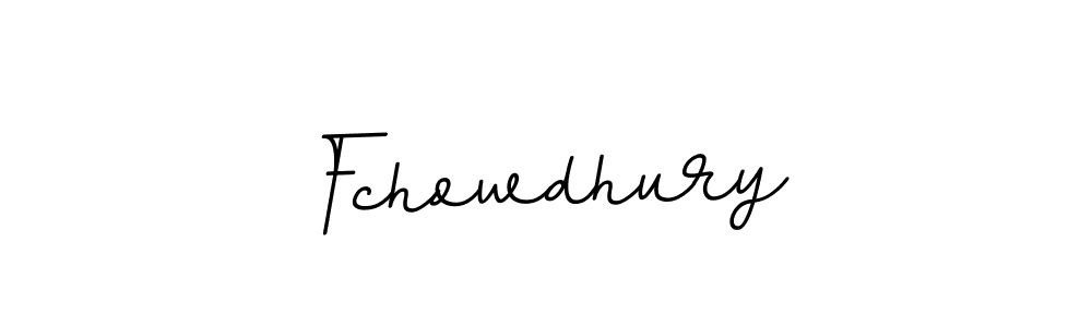 Fchowdhury stylish signature style. Best Handwritten Sign (BallpointsItalic-DORy9) for my name. Handwritten Signature Collection Ideas for my name Fchowdhury. Fchowdhury signature style 11 images and pictures png