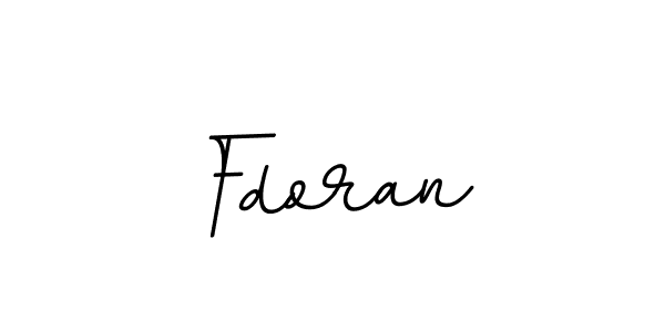 Make a beautiful signature design for name Fdoran. With this signature (BallpointsItalic-DORy9) style, you can create a handwritten signature for free. Fdoran signature style 11 images and pictures png