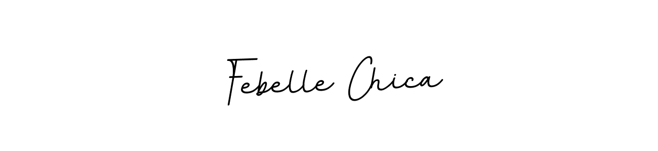 Design your own signature with our free online signature maker. With this signature software, you can create a handwritten (BallpointsItalic-DORy9) signature for name Febelle Chica. Febelle Chica signature style 11 images and pictures png