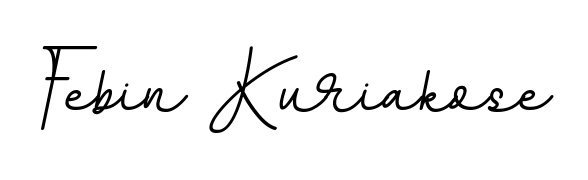 Also You can easily find your signature by using the search form. We will create Febin Kuriakose name handwritten signature images for you free of cost using BallpointsItalic-DORy9 sign style. Febin Kuriakose signature style 11 images and pictures png