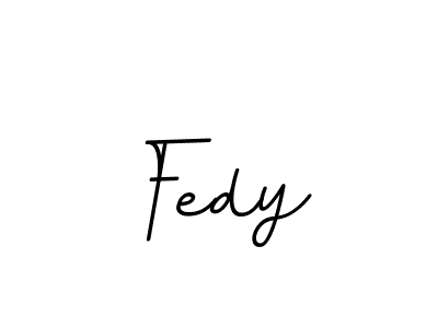 Design your own signature with our free online signature maker. With this signature software, you can create a handwritten (BallpointsItalic-DORy9) signature for name Fedy. Fedy signature style 11 images and pictures png