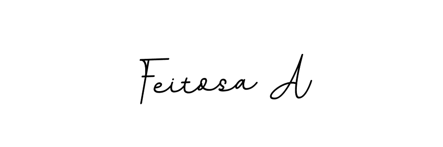 Use a signature maker to create a handwritten signature online. With this signature software, you can design (BallpointsItalic-DORy9) your own signature for name Feitosa A. Feitosa A signature style 11 images and pictures png