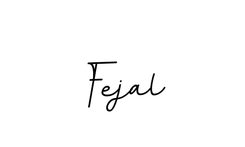 Use a signature maker to create a handwritten signature online. With this signature software, you can design (BallpointsItalic-DORy9) your own signature for name Fejal. Fejal signature style 11 images and pictures png