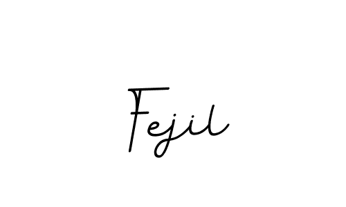 Create a beautiful signature design for name Fejil. With this signature (BallpointsItalic-DORy9) fonts, you can make a handwritten signature for free. Fejil signature style 11 images and pictures png