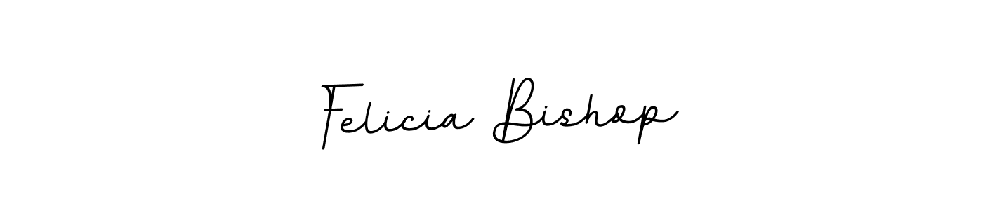 Felicia Bishop stylish signature style. Best Handwritten Sign (BallpointsItalic-DORy9) for my name. Handwritten Signature Collection Ideas for my name Felicia Bishop. Felicia Bishop signature style 11 images and pictures png