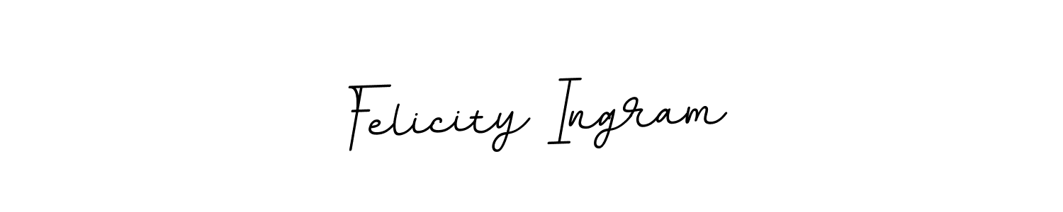 How to make Felicity Ingram name signature. Use BallpointsItalic-DORy9 style for creating short signs online. This is the latest handwritten sign. Felicity Ingram signature style 11 images and pictures png