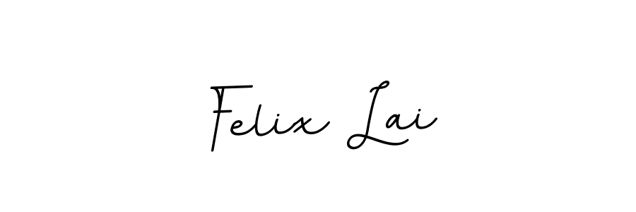 Felix Lai stylish signature style. Best Handwritten Sign (BallpointsItalic-DORy9) for my name. Handwritten Signature Collection Ideas for my name Felix Lai. Felix Lai signature style 11 images and pictures png