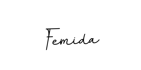 Use a signature maker to create a handwritten signature online. With this signature software, you can design (BallpointsItalic-DORy9) your own signature for name Femida. Femida signature style 11 images and pictures png