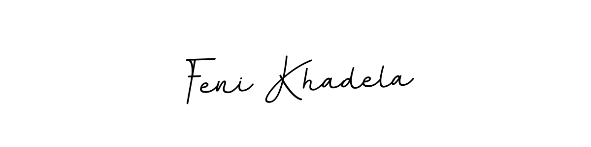 if you are searching for the best signature style for your name Feni Khadela. so please give up your signature search. here we have designed multiple signature styles  using BallpointsItalic-DORy9. Feni Khadela signature style 11 images and pictures png