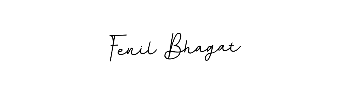 Use a signature maker to create a handwritten signature online. With this signature software, you can design (BallpointsItalic-DORy9) your own signature for name Fenil Bhagat. Fenil Bhagat signature style 11 images and pictures png