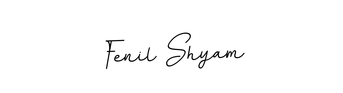 How to make Fenil Shyam signature? BallpointsItalic-DORy9 is a professional autograph style. Create handwritten signature for Fenil Shyam name. Fenil Shyam signature style 11 images and pictures png