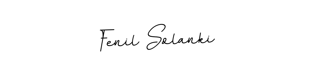 Use a signature maker to create a handwritten signature online. With this signature software, you can design (BallpointsItalic-DORy9) your own signature for name Fenil Solanki. Fenil Solanki signature style 11 images and pictures png