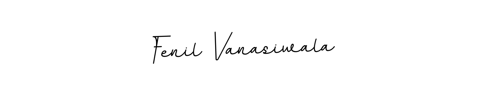 How to make Fenil Vanasiwala name signature. Use BallpointsItalic-DORy9 style for creating short signs online. This is the latest handwritten sign. Fenil Vanasiwala signature style 11 images and pictures png