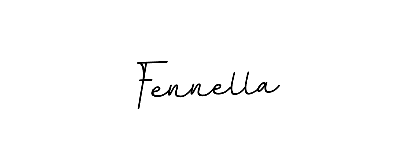 Use a signature maker to create a handwritten signature online. With this signature software, you can design (BallpointsItalic-DORy9) your own signature for name Fennella. Fennella signature style 11 images and pictures png