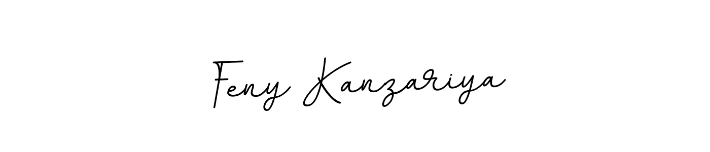 Feny Kanzariya stylish signature style. Best Handwritten Sign (BallpointsItalic-DORy9) for my name. Handwritten Signature Collection Ideas for my name Feny Kanzariya. Feny Kanzariya signature style 11 images and pictures png