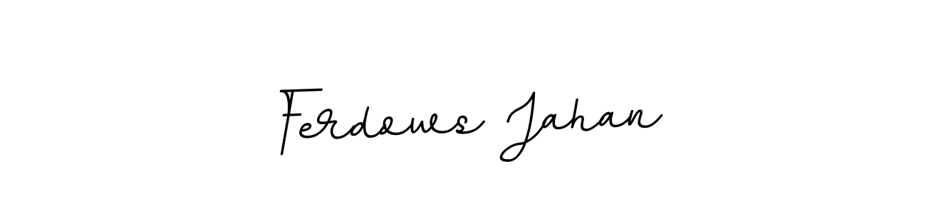 You can use this online signature creator to create a handwritten signature for the name Ferdows Jahan. This is the best online autograph maker. Ferdows Jahan signature style 11 images and pictures png