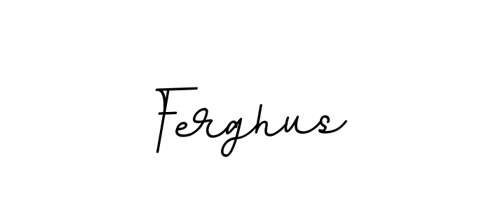 Make a beautiful signature design for name Ferghus. With this signature (BallpointsItalic-DORy9) style, you can create a handwritten signature for free. Ferghus signature style 11 images and pictures png