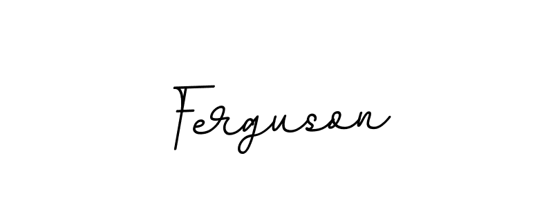 Create a beautiful signature design for name Ferguson. With this signature (BallpointsItalic-DORy9) fonts, you can make a handwritten signature for free. Ferguson signature style 11 images and pictures png