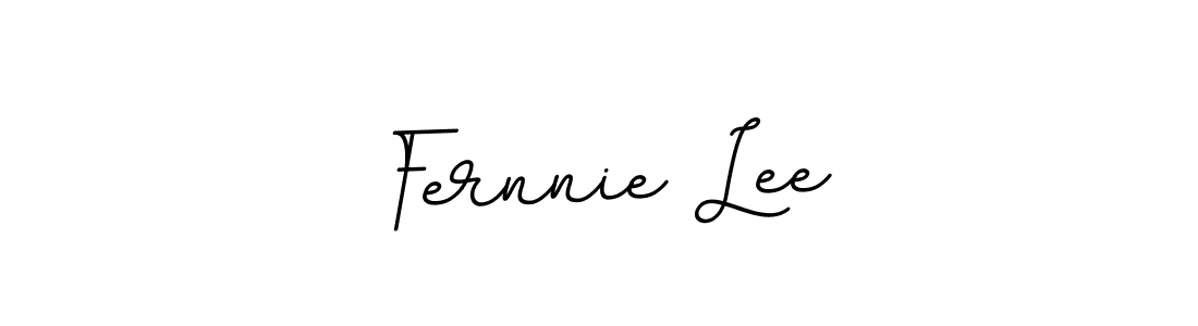 Fernnie Lee stylish signature style. Best Handwritten Sign (BallpointsItalic-DORy9) for my name. Handwritten Signature Collection Ideas for my name Fernnie Lee. Fernnie Lee signature style 11 images and pictures png