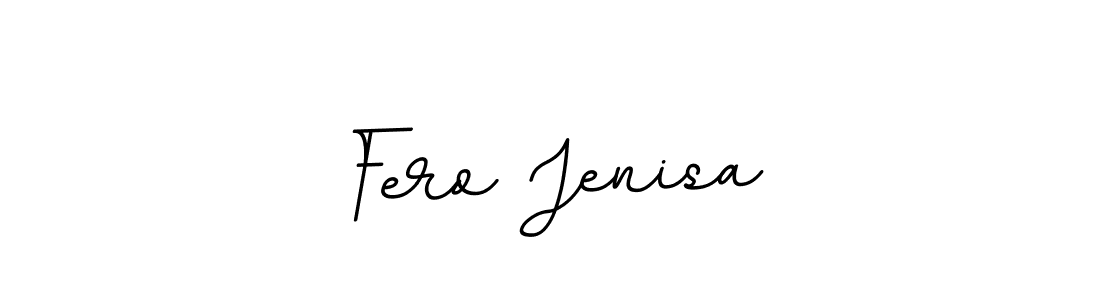 This is the best signature style for the Fero Jenisa name. Also you like these signature font (BallpointsItalic-DORy9). Mix name signature. Fero Jenisa signature style 11 images and pictures png