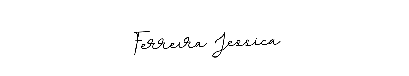 How to make Ferreira Jessica name signature. Use BallpointsItalic-DORy9 style for creating short signs online. This is the latest handwritten sign. Ferreira Jessica signature style 11 images and pictures png