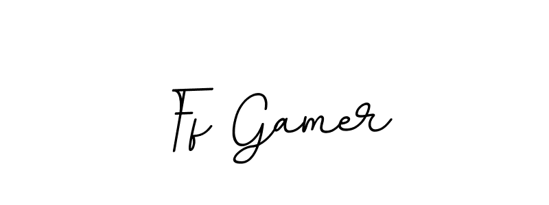 if you are searching for the best signature style for your name Ff Gamer. so please give up your signature search. here we have designed multiple signature styles  using BallpointsItalic-DORy9. Ff Gamer signature style 11 images and pictures png