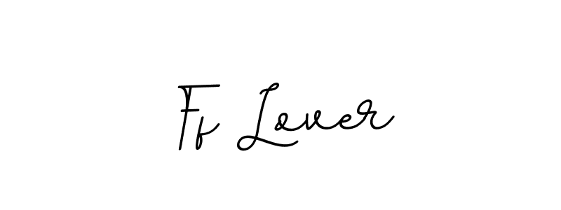 You should practise on your own different ways (BallpointsItalic-DORy9) to write your name (Ff Lover) in signature. don't let someone else do it for you. Ff Lover signature style 11 images and pictures png