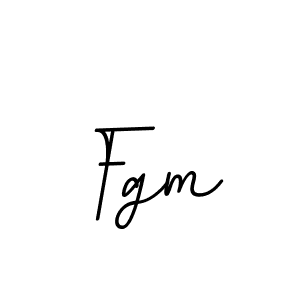 Also we have Fgm name is the best signature style. Create professional handwritten signature collection using BallpointsItalic-DORy9 autograph style. Fgm signature style 11 images and pictures png