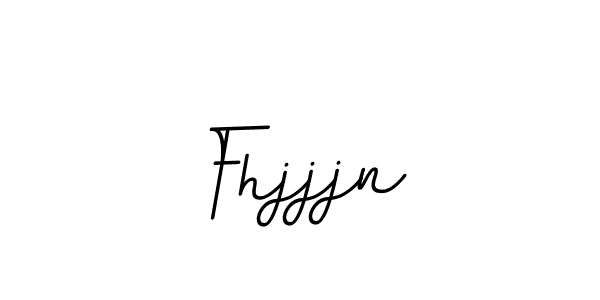 Make a beautiful signature design for name Fhjjjn. With this signature (BallpointsItalic-DORy9) style, you can create a handwritten signature for free. Fhjjjn signature style 11 images and pictures png