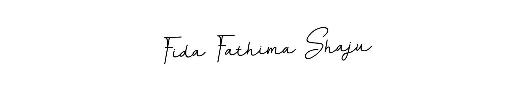 Design your own signature with our free online signature maker. With this signature software, you can create a handwritten (BallpointsItalic-DORy9) signature for name Fida Fathima Shaju. Fida Fathima Shaju signature style 11 images and pictures png